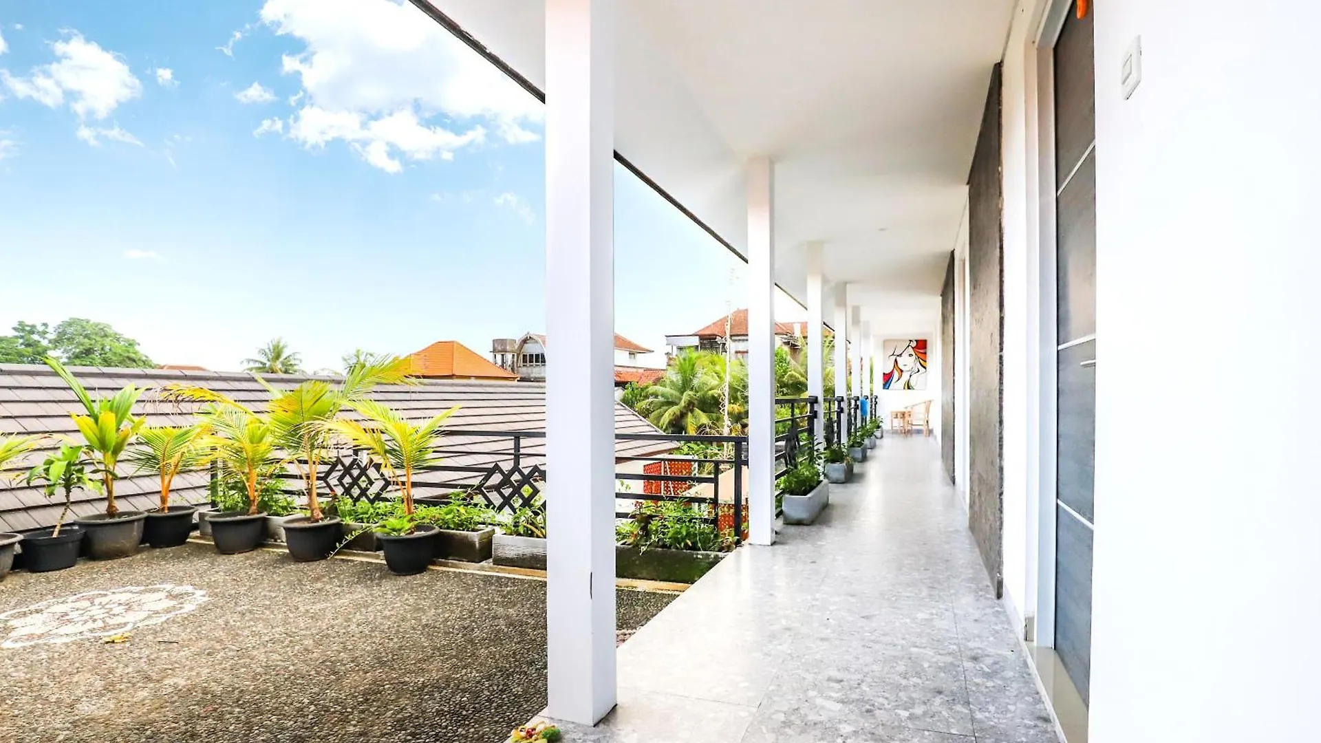 Guest house White Blue House 5 - Pvt Room, Shared Pool&Kitchen Ubud
